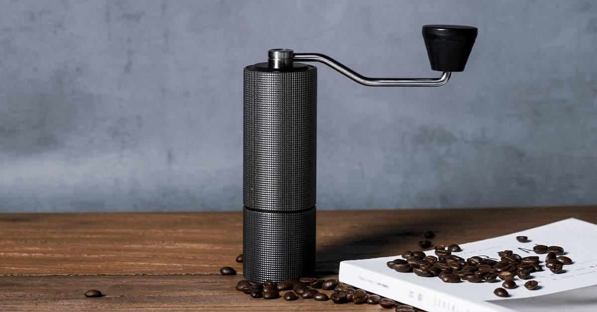 Pietro Pro Brewing Manual Coffee Grinder - Silver