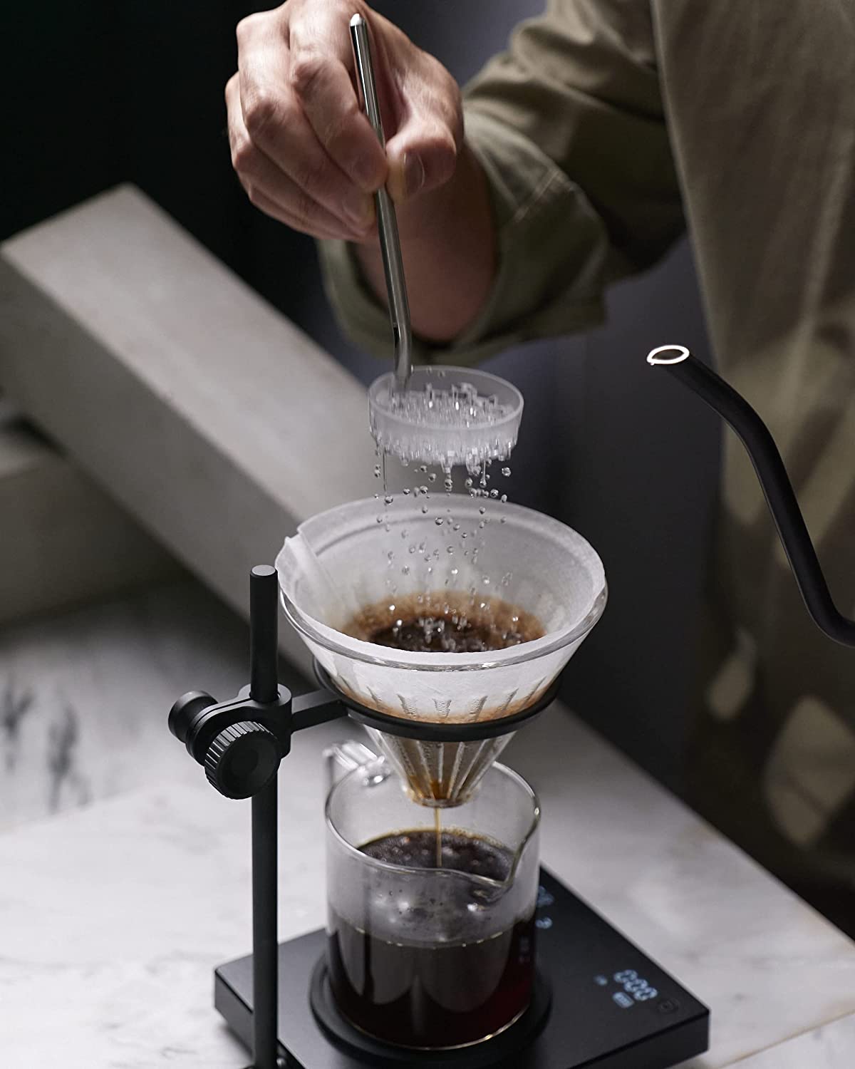 Melodrip Pour Over Coffee Tool - Smoke gray