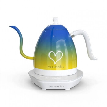 Artisan Gooseneck Kettle (White) - Brewista