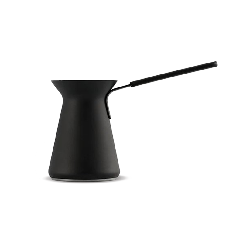 Goat Story Otto - modern turkish coffee pot - black
