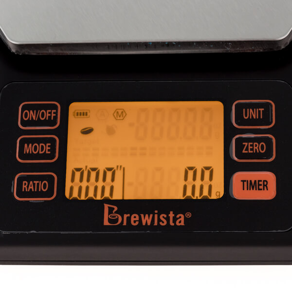 Brewista Coffee Ratio Scale, Digital Calculator for Water to Ground Beans  Ratio for Accurate, Balanced Brewing, Water Resistant Design, USB