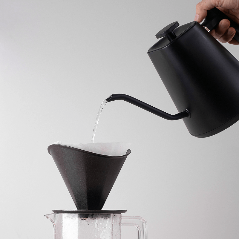 Felicita Square Temperature Control Electric Kettle - The Fine