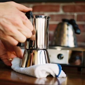 4 Cup Stainless Steel Moka Pot