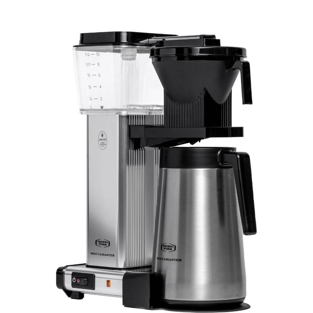 Moccamaster KBGT Thermal Brewer 10-Cup Off-White Coffee Maker + Reviews