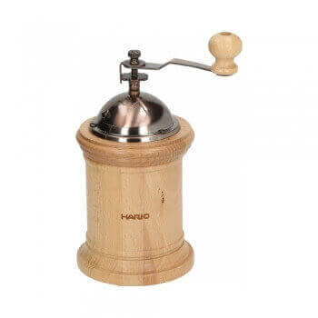 Hario Coffee Grinder, Canister Mill, Large Capacity 120 g.