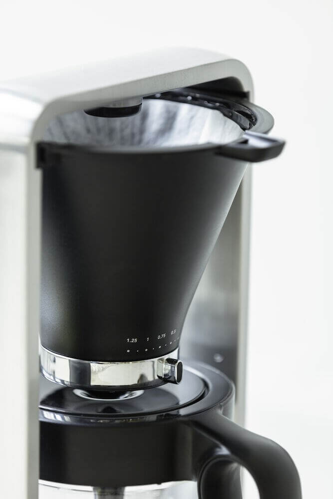 Svart Presisjon Coffee Maker WSP-2A, Silver - Wilfa @ RoyalDesign