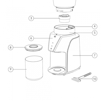 Balance Coffee Grinder, Wilfa 36835